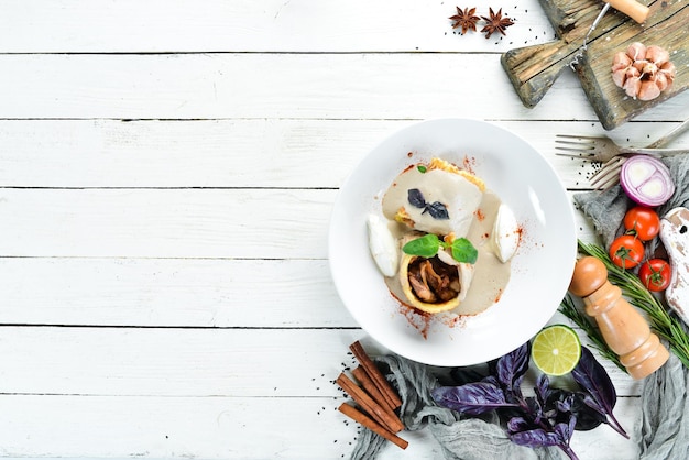 Talerz domowej potrawy